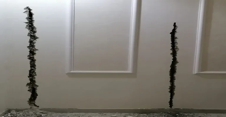 ترميم شقوق الجدران