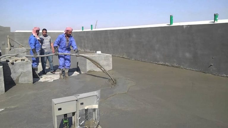 طريقة عزل الاسطح من الماء