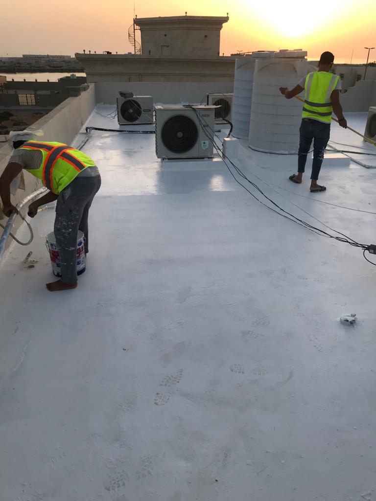 عزل اسطح بدبى