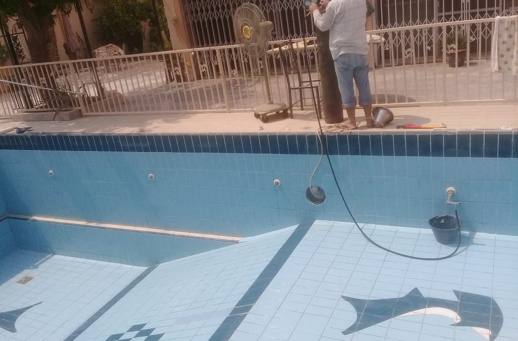 كشف تسريبات المسابح بابوظبي