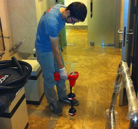 كشف تسرب المياة بالشارقه